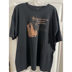 Vintage Sojourner Truth Monument Shirt Sz XXL Black History